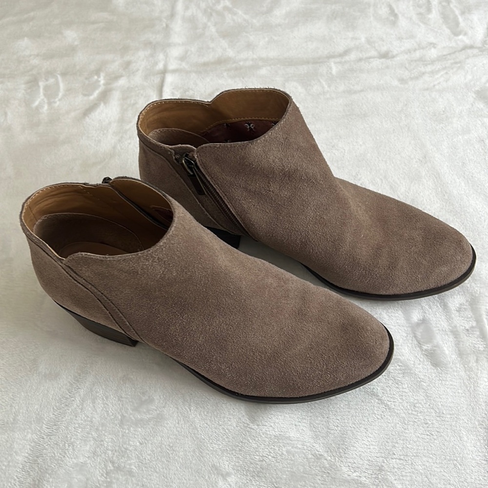 Lucky Brand Suede Booties